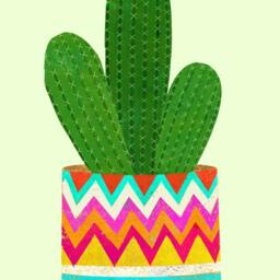 Cactus Still Life Print, Limited Edition Wall Art Nursery Bohemian, Archival, Home Decor, Handmade - thumbnail 3
