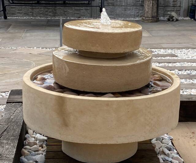 Chalfont Mill Stone Water Fountain - image 1