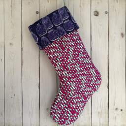 Christmas Stocking // Modern Decor Holiday - thumbnail 2