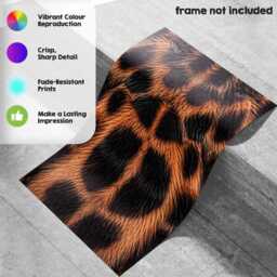 Tarantula Print Wall Art Poster Wild Animal Safari Jungle Birds Home D??cor Bedroom Living Room Wildlife Aesthetic Gift Lover UK - thumbnail 3