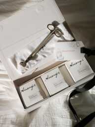 Discovery Journey Gift Set With Three Elegant Scented Candle & A Wick Trimmer - thumbnail 1