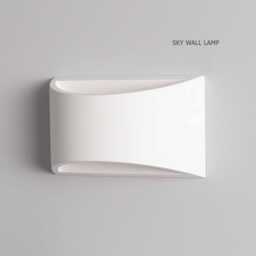 Luna - Minimalist Wall Sconce Ceramic Lamp Shades Modern Lighting For Home Decor - thumbnail 4