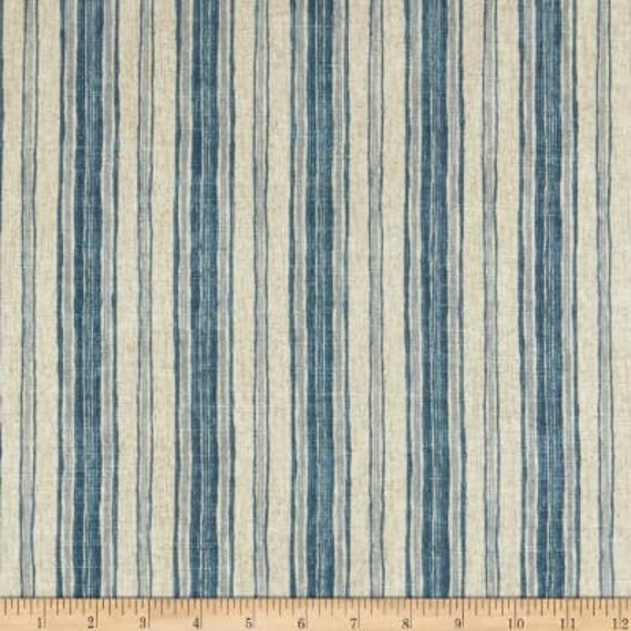 "Pair 25 Or 50"" Wide Magnolia Brunswick Stripe Rod Cafe Curtains Panel Drapes 24 63 72 84 96 108 120" - image 1