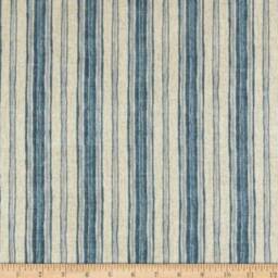 "Pair 25 Or 50"" Wide Magnolia Brunswick Stripe Rod Cafe Curtains Panel Drapes 24 63 72 84 96 108 120" - thumbnail 1