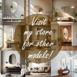 Modern Living Room Mirror, Irregular Wall Accessory, Mirror Home Decor, Housewarming Gifts, Gift For Friends, Gifts Wedding - thumbnail 4