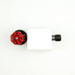 Toilet Paper Dispenser Model 1 - Industrial Style Steering Wheel Made Of Plumbing Fittings - thumbnail 3