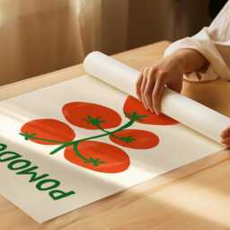 Pomodoro Art Print Italian Tomato Kitchen Illustration - thumbnail 3
