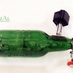 Track Light Green Glass Beer Bottle Swing-Top Cap - thumbnail 3