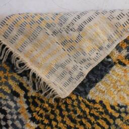 Colorful Moroccan Rug, Custom Fabulous Boujad Azilal Abstract Multicolored Carpet, Handmade Bohemian Rug - thumbnail 4
