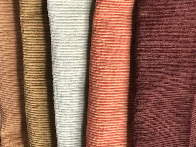 Hanover Chenille Ottoman in Sesame, Bamboo, Seamist, Terracotta Or Chocolate-This Listing Is For One Pillow - image 1