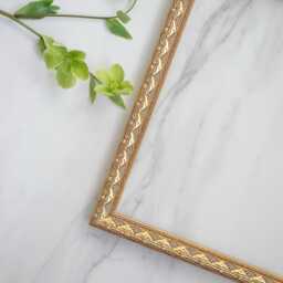 8x10 Inch Handcrafted Vintage Gold Frame Elegant 20x25 cm Photo, Art, Diploma Display - thumbnail 3