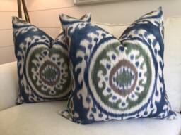 "Manuel Canovas Pillow Cover, ""Madina" - thumbnail 1
