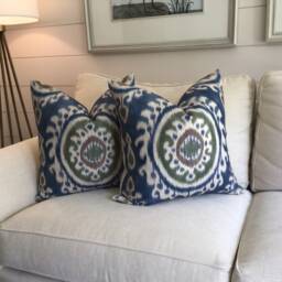 "Manuel Canovas Pillow Cover, ""Madina" - thumbnail 2