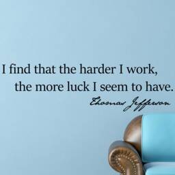Thomas Jefferson Quote Wall Decal - Inspirational Vinyl Lettering - thumbnail 1