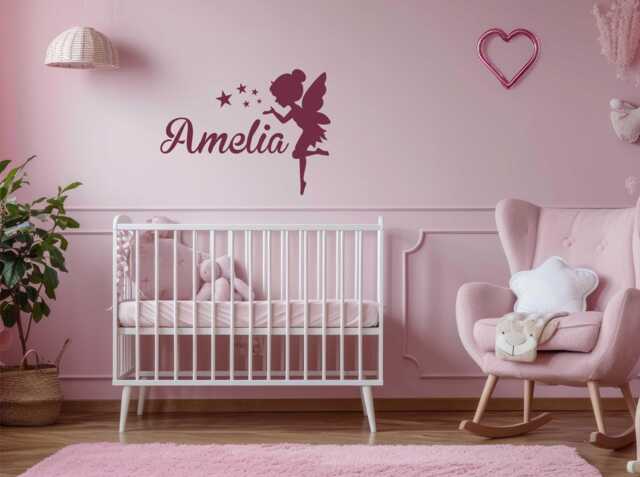 Personalized Fairy Name Stencil Nursery & Kids' Room Decor by Etsy ...