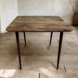English Exmoor Walnut Square Dining Tables - thumbnail 4