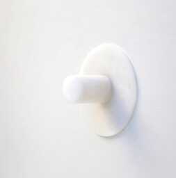 Wall Sconce/Flush Mount Ceiling Light, Mid Century Sconce/Ceiling Light With White Glass Shade, No.0272