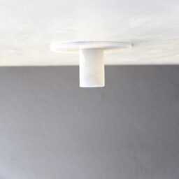 Wall Sconce/Flush Mount Ceiling Light, Mid Century Sconce/Ceiling Light With White Glass Shade, No.0272 - thumbnail 3