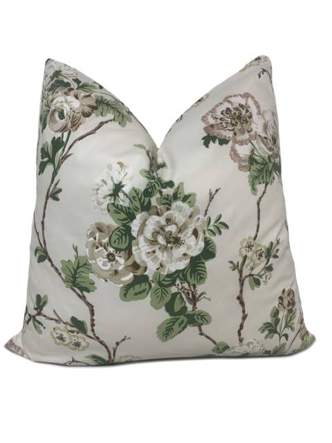Schumacher Betty Quite Pink Cushion Cover Pillow Double Sided - image 1