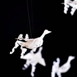 Original White Peace Bird - thumbnail 3
