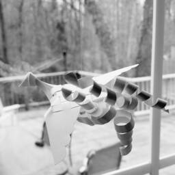 Original White Peace Bird - thumbnail 4