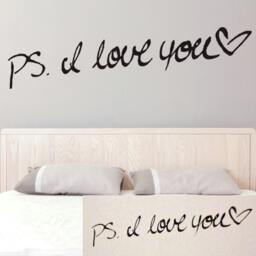 Custom Personalized Handwriting Sticker - Hand Writing Quote Gift Wall Drawn Vinyl Decal Made Lettering Written in Calligraphy Sigm Mural - thumbnail 3