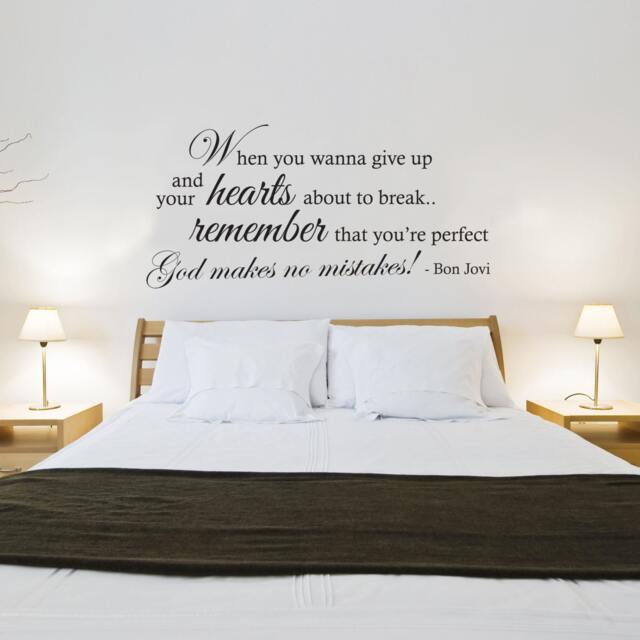 Bon Jovi - Welcome To Wherever You Are Wall Sticker Contemporary Vinyl Decal Love - image 1