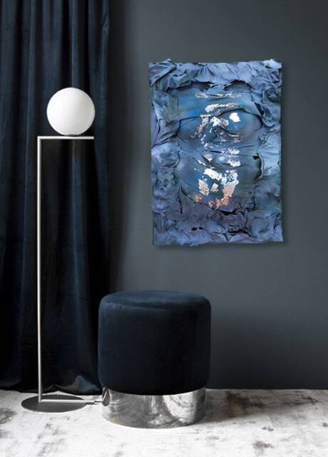 Wall Art Sculpture Painting Abstract Female Torso Maternity Home Decor By Antonio De Renzo - image 1