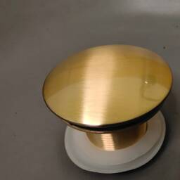 V_24 Bathroom Sink - Concrete Round Vessel Washbasin Vanity Top Washbasin Bowl Sink - thumbnail 4