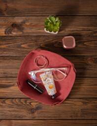 Pink Leather Valet Tray Engraved Catch All, Personalized Jewelry Organizer - thumbnail 1