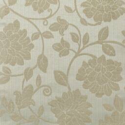 Handmade Floral Beige Chaise Lounge Small Queen Anne Sofa - thumbnail 3