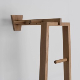 Handmade Oak Coat Stand Clothes Ladder, Hallway Furniture - thumbnail 3