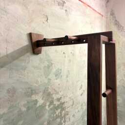 Handmade Oak Coat Stand Clothes Ladder, Hallway Furniture - thumbnail 4