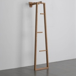 Handmade Oak Coat Stand Clothes Ladder, Hallway Furniture - thumbnail 2