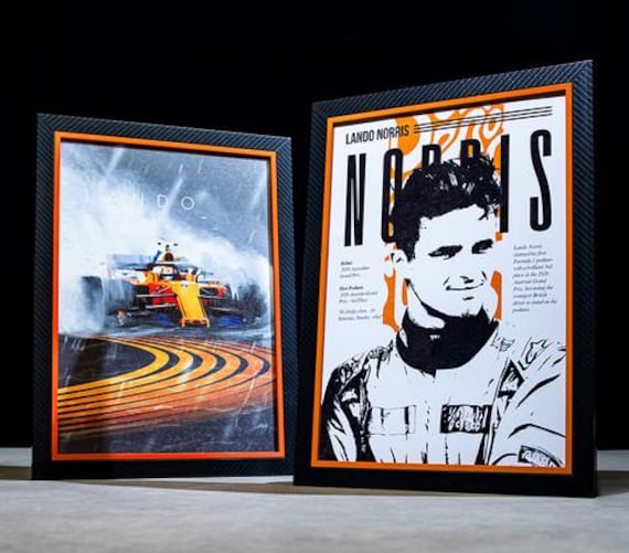 Motorsport Picture Frame - Carbon Fibre Effect Formula Inspired Photo Handmade Home D??cor Gift Idea For Racing Fans - image 1