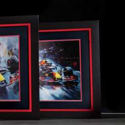 Motorsport Picture Frame - Carbon Fibre Effect Formula Inspired Photo Handmade Home D??cor Gift Idea For Racing Fans - thumbnail 3