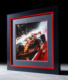 Motorsport Picture Frame - Carbon Fibre Effect Formula Inspired Photo Handmade Home D??cor Gift Idea For Racing Fans - thumbnail 2