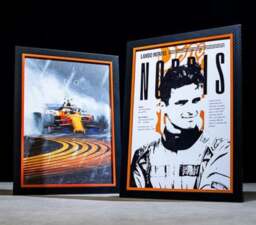 Motorsport Picture Frame - Carbon Fibre Effect Formula Inspired Photo Handmade Home D??cor Gift Idea For Racing Fans