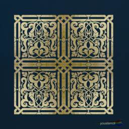 Moroccan Tile Stencil For Walls, Art & Furniture. St79 - thumbnail 2