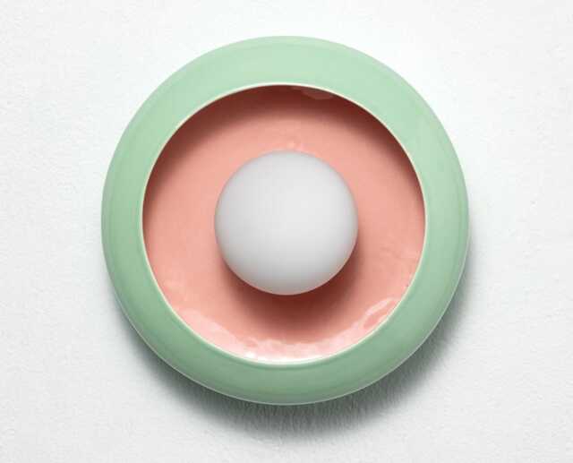 Ceramic Wall Sconce, Modern Ambient Lighting For Contemporary Interiors - image 1