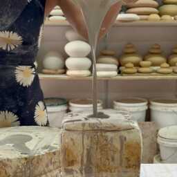 Ceramic Wall Sconce, Modern Ambient Lighting For Contemporary Interiors - thumbnail 4