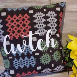 Welsh Tapestry Cushion - Plain Or Personalised Bespoke New Home Decor Soft Furnishing Gift Birthday Congratulations Anniversary Present - thumbnail 3