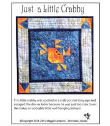 Just A Little Crabby Wall Hanging