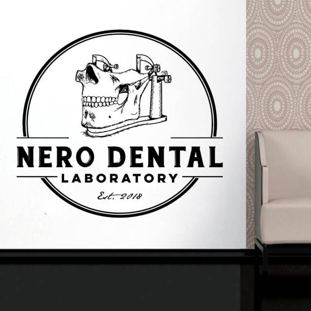 Dental Clinic Wall Decal Removable Tooth Decor Z47 - image 1