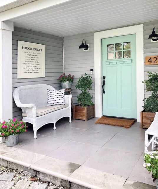 Lg, Porch Rules Sign, Decor, Wall Rules, Farmhouse Fixer Upper - image 1