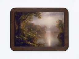 El Rio De Luz The River Of Light Frederic Edwin Church Trees Nature Landscape Classic Painting Wooden Framed Art Print - thumbnail 1
