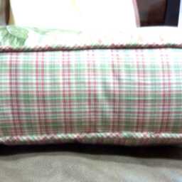 Peach & White Waverly Floral Fabric Sofa Pillows - thumbnail 3
