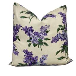 Schumacher Prousts Lilacs Purple Cushion Cover Pillow Double Sided - thumbnail 2
