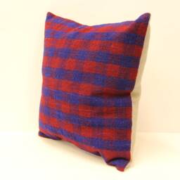 Handmade Turkish Kilim Pillow Cover, Bohemian Home Decor - 16x16 In - thumbnail 3