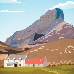 Isle Of Eigg Print, An Sg??rr - Scotland Wall Art Scottish Islands - thumbnail 3